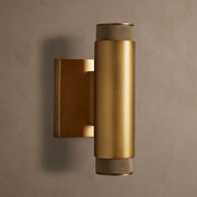 Spotlight Outdoor Sconce in Brass