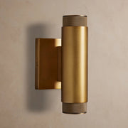 Spotlight Outdoor Sconce in Brass
