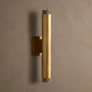 Spotlight Outdoor Sconce in Brass