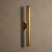 Spotlight Outdoor Sconce in Brass