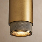 Spotlight Outdoor Sconce in Brass