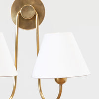 Wainwright Double Swoop Sconce