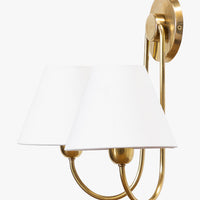 Wainwright Double Swoop Sconce
