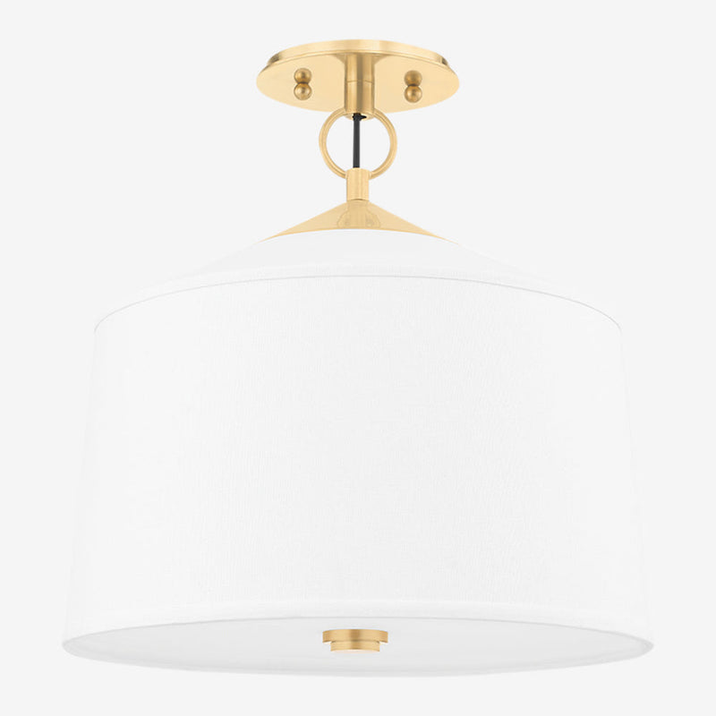 White Plains Semi-Flush