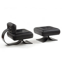 Accent Chairs Set of 2 - Funky Furniture Black Chairs for Stylish Living Spaces