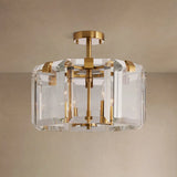 Amaya Flush Mount Brass