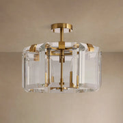 Amaya Flush Mount Brass