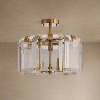 Amaya Flush Mount Brass