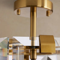 Amaya Flush Mount Brass
