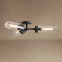 Andreas Flush Mount Black