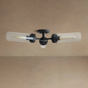 Andreas Flush Mount Black