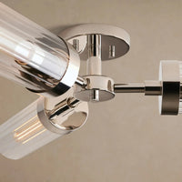 Andreas Flush Mount Nickel