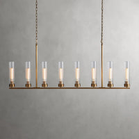 Andreas Linear Chandelier Brass