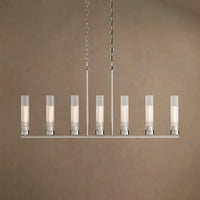 Andreas Linear Chandelier Nickel