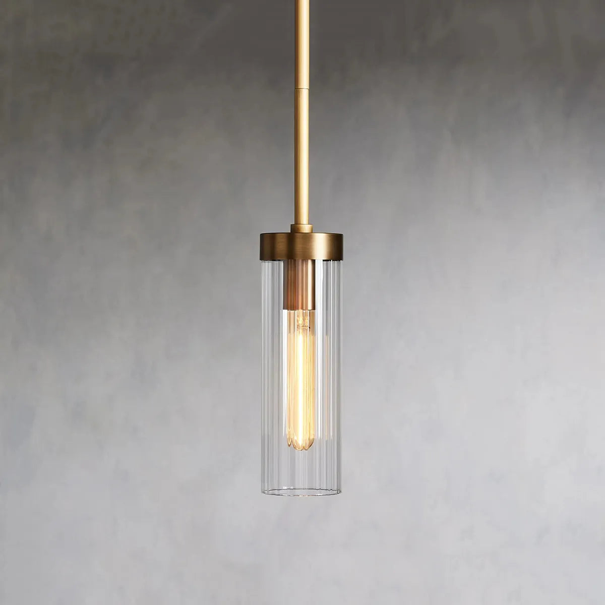 Andreas Pendant Brass
