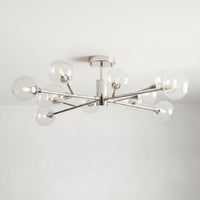Apollo Flush Mount in Nickel