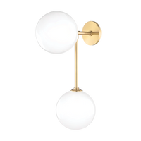 ashleigh glass wall sconce