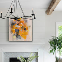 Atherton Forged Iron Chandelier 6-Light