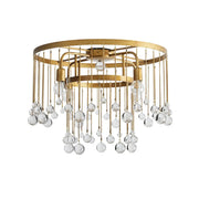 Aubrey Flush Mount Brass