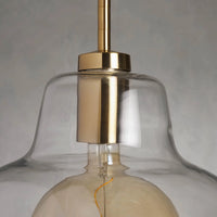 Bauer Dome Pendant with Bulb