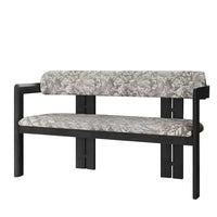 Bench Chair - Dining Chairs with Arms & Fabric Dining Chairs for Modern Dining