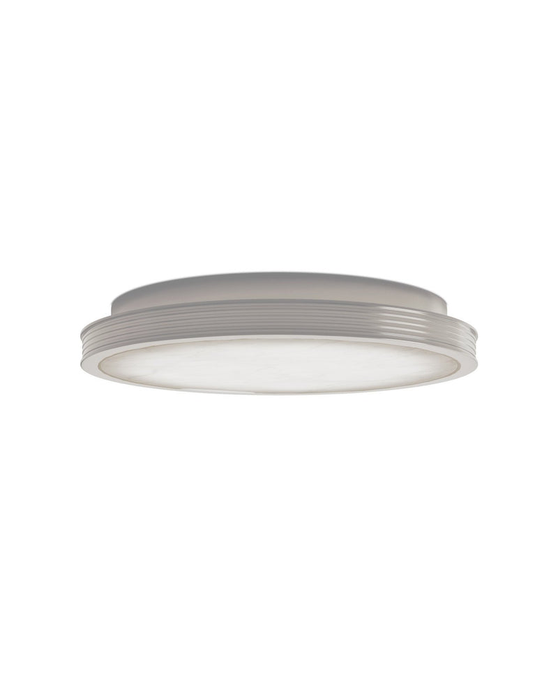 Aydan Small Antique Nickel Flush Mount