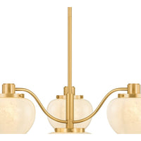 Camden Glass Four-Light Chandelier
