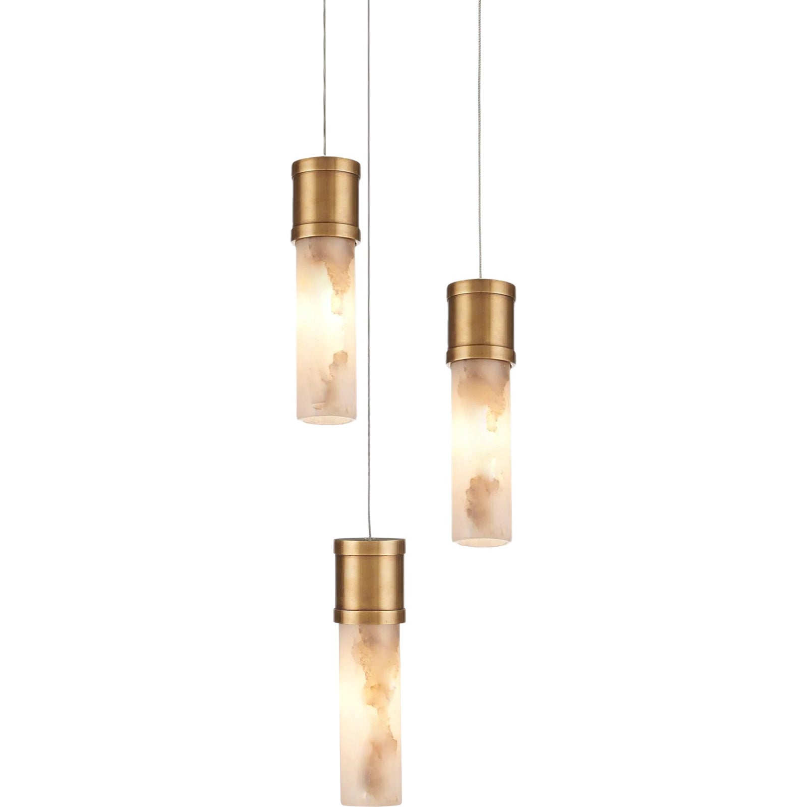 cannula 3 light multi drop pendant