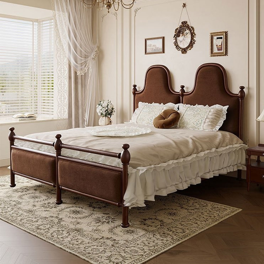 Contemporary Upholstered Bed Frame image 1