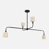 Corwin Porcelain Shade Chandelier