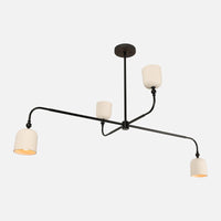 Corwin Porcelain Shade Chandelier