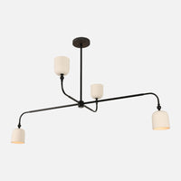 Corwin Porcelain Shade Chandelier