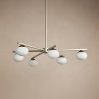 Costella Round Chandelier Champagne