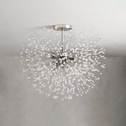 Dandelion Flush Mount Silver