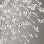 Dandelion Flush Mount Silver