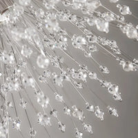 Dandelion Flush Mount Silver