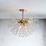 Dandelion Flush Mount Brass