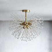 Dandelion Flush Mount Brass
