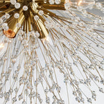 Dandelion Flush Mount Brass