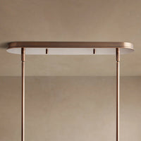 Daphne Fabric Linear Chandelier