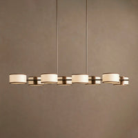 Daphne Fabric Linear Chandelier