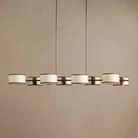 Daphne Fabric Linear Chandelier