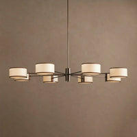 Daphne Fabric Round Chandelier