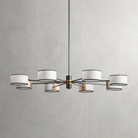 Daphne Fabric Round Chandelier