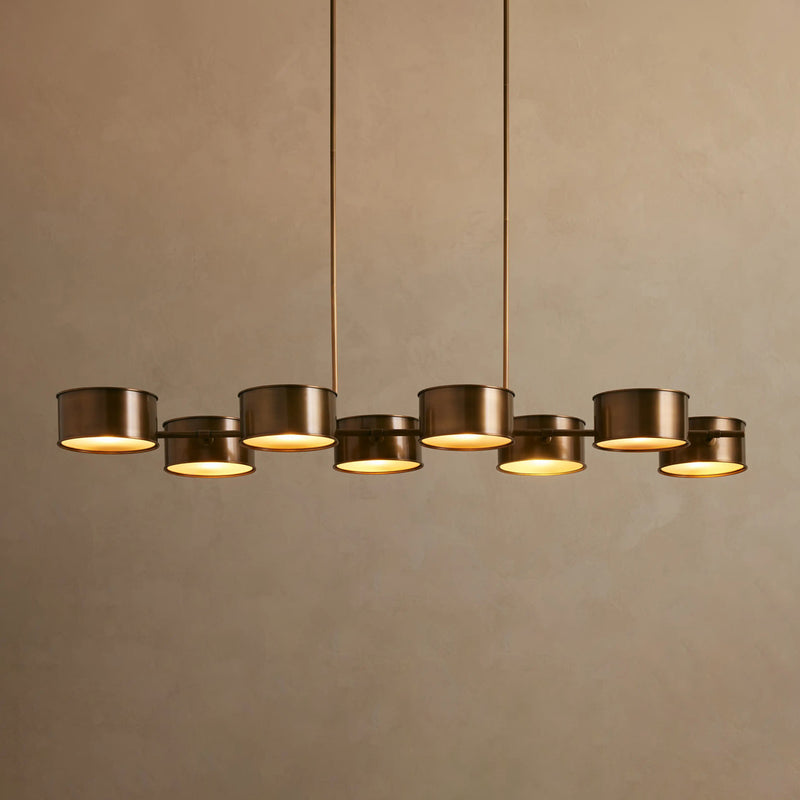 Daphne Metal Linear Chandelier