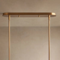 Daphne Metal Linear Chandelier