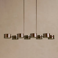 Daphne Metal Linear Chandelier