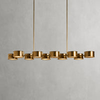 Daphne Metal Linear Chandelier