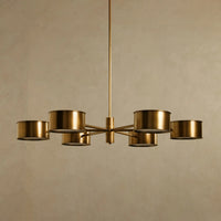 Daphne Metal Round Chandelier