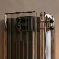 Delsie Sconce Smoke